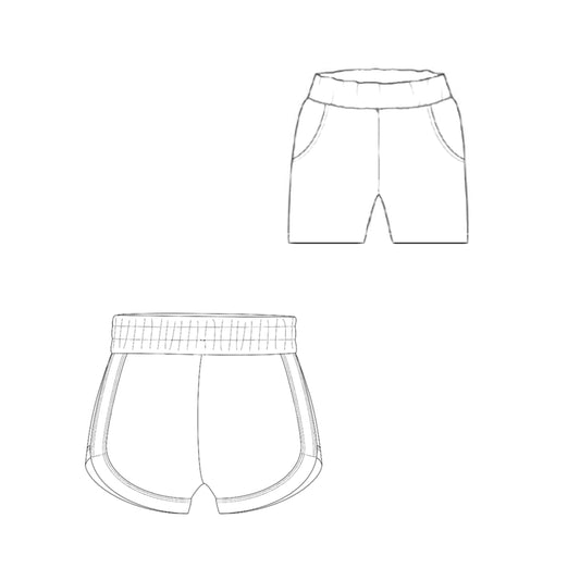 Womens Pocket/Retro Shorts